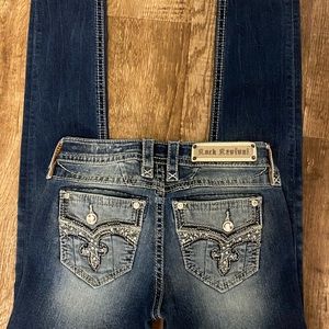 Rock Revival Skinny Jeans Sz 27